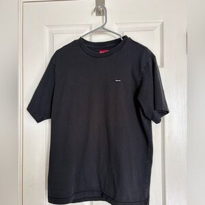 Supreme Small Box Black Tee Logo T-Shirt - Size Medium #122